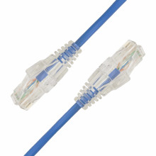 Slim U/UTP Cat.6 Patch Cable 28AWG Unshielded Copper Power Jumper Cable Electric Network Patch Cord RJ45 Patch Lead